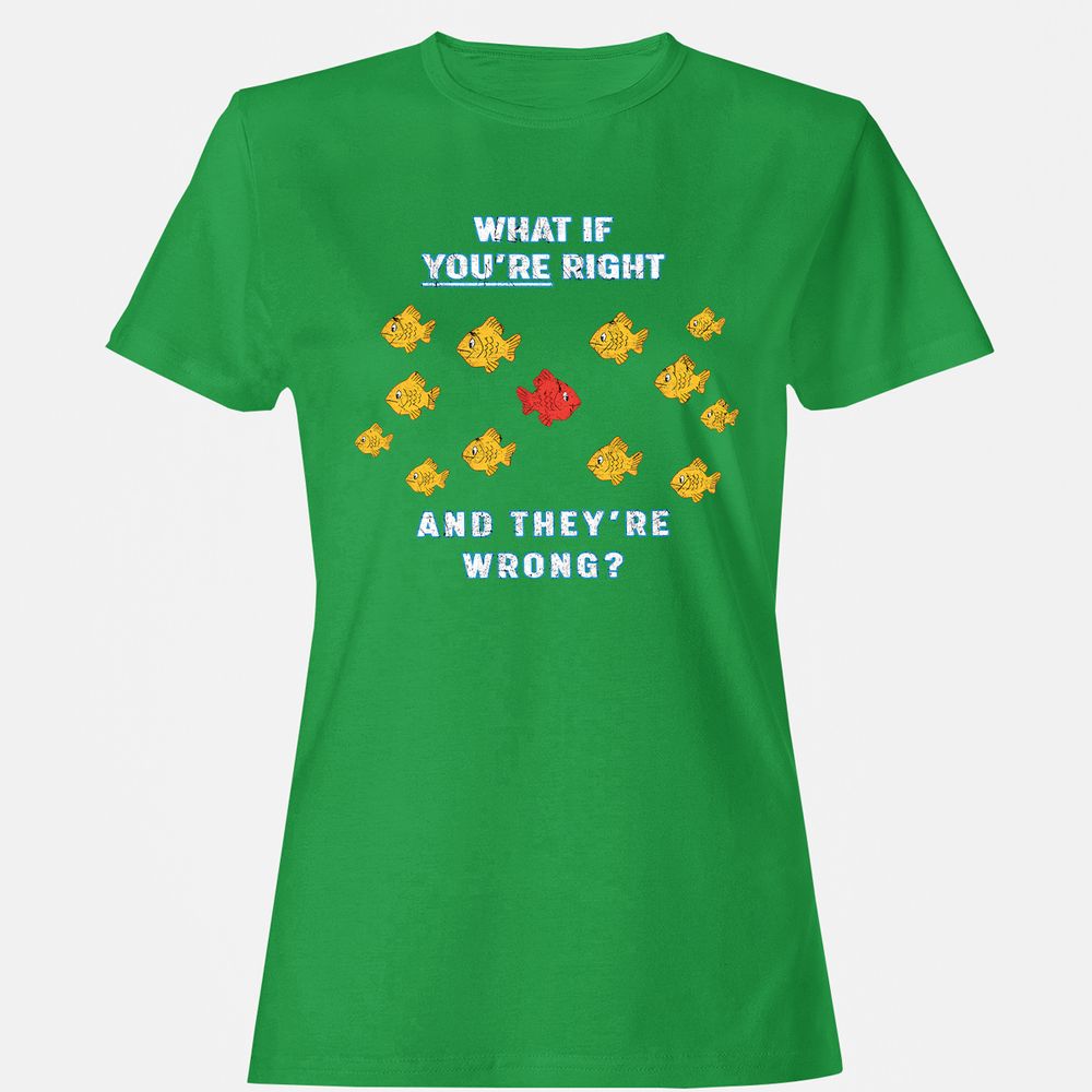 Women's T-Shirt - 6ZPULA2J - Irish Green - 7