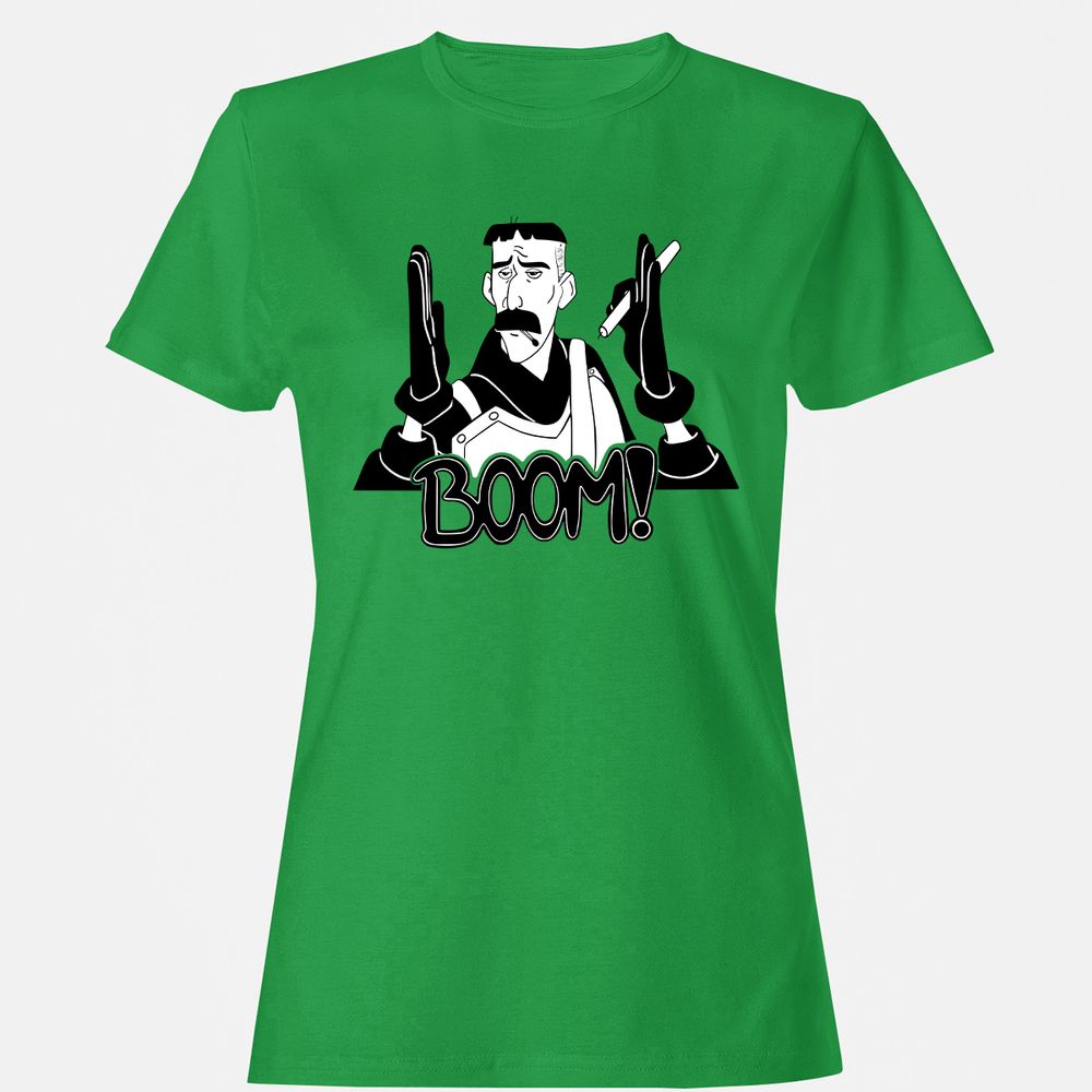 Women's T-Shirt - D7N9GNGX - Irish Green - 7