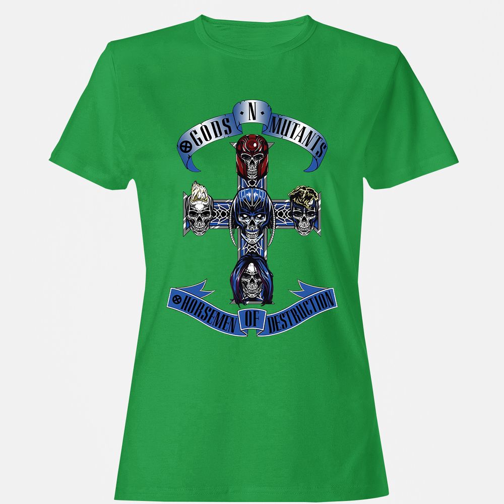 Women's T-Shirt - H9MTCU9K - Irish Green - 7