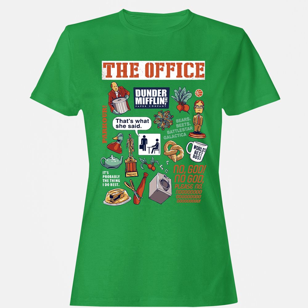 Women's T-Shirt - XH8XTTL8 - Irish Green - 7