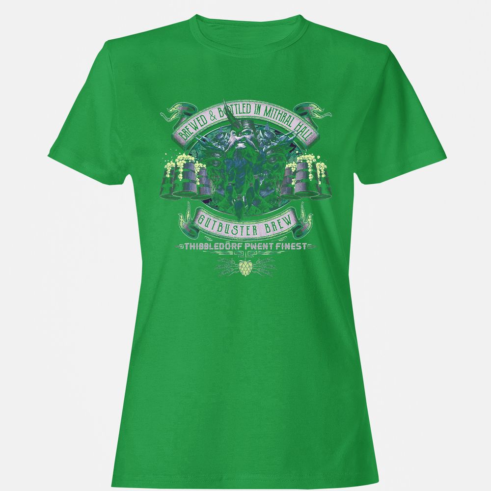 Women's T-Shirt - J8D8XKTB - Irish Green - 7