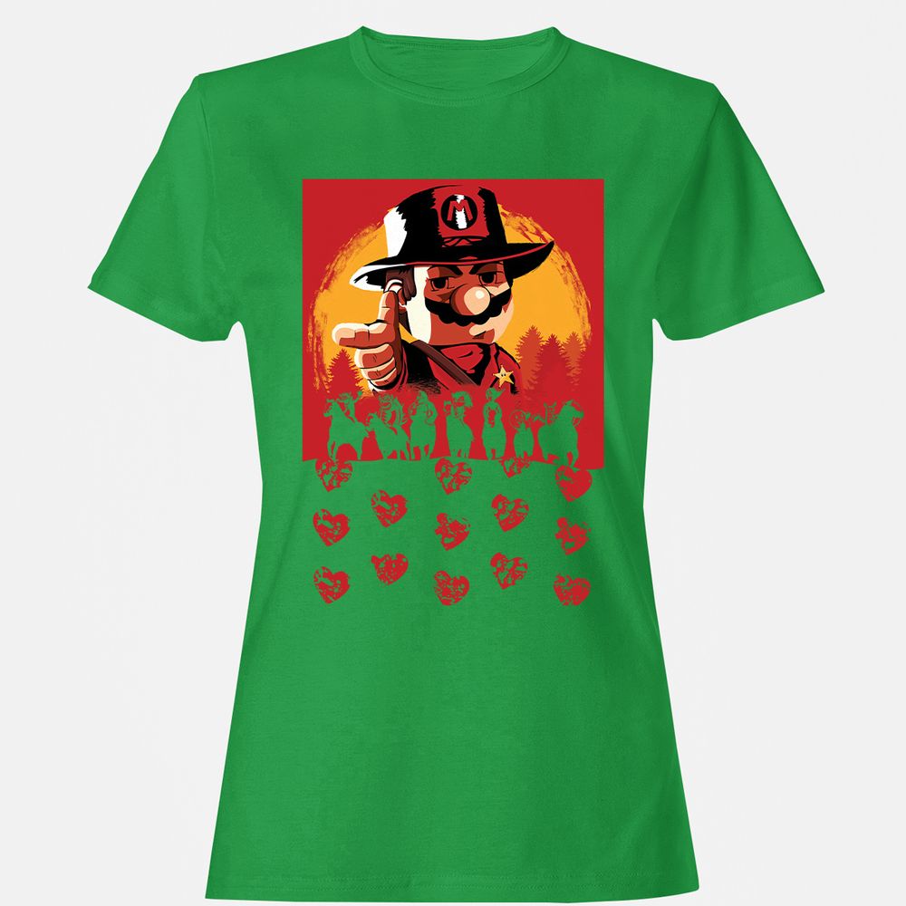 Women's T-Shirt - A6PACRF4 - Irish Green - 7