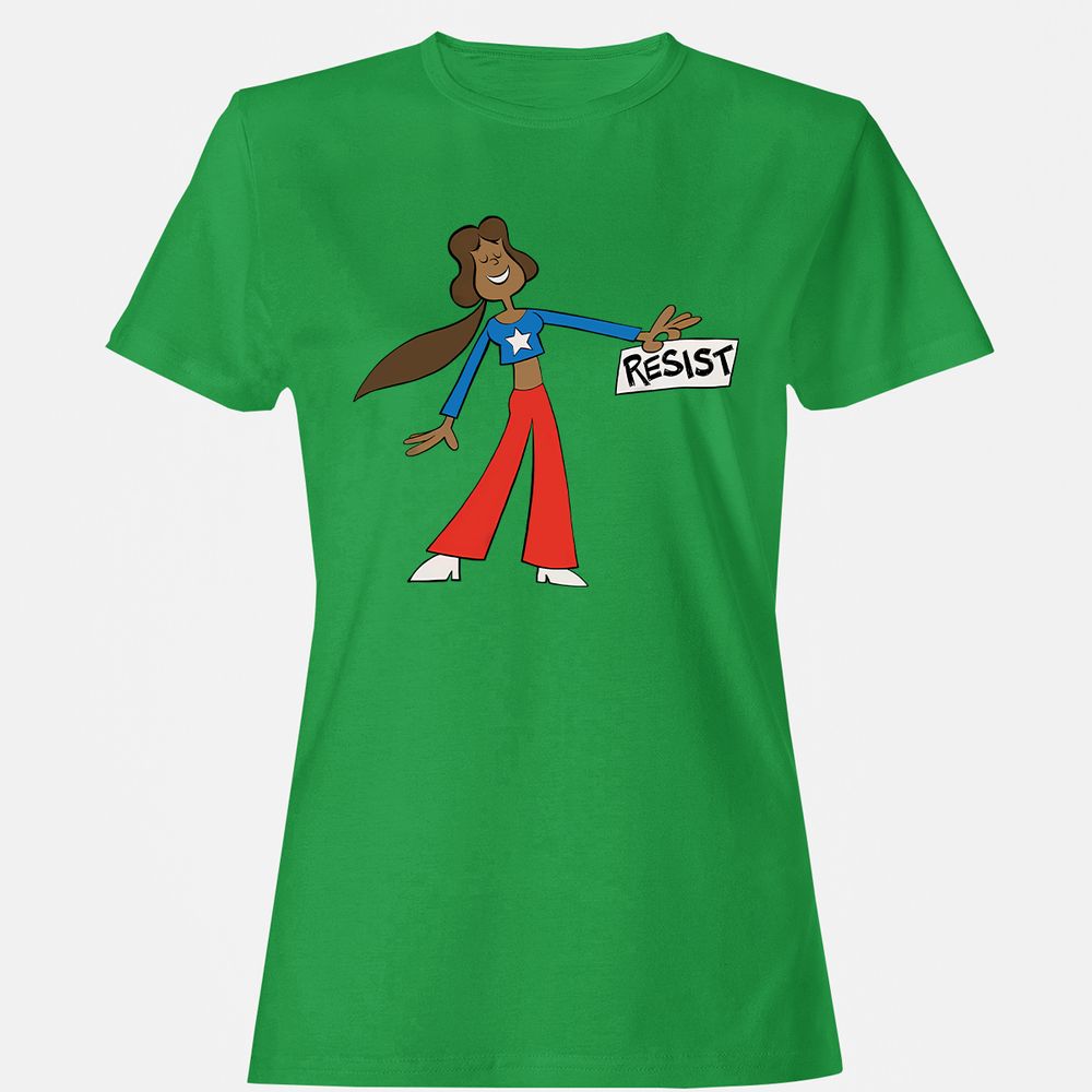 Women's T-Shirt - D7UJL8HR - Irish Green - 7