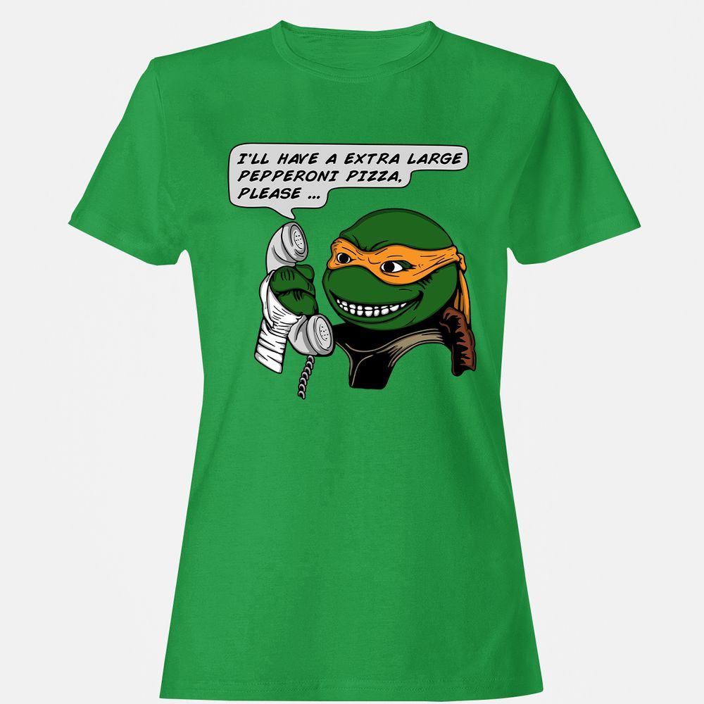 Women's T-Shirt - 2N8BSKQ4 - Irish Green - 7