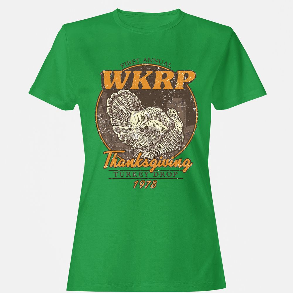 WKRP Turkey Drop - Irish Green - 7