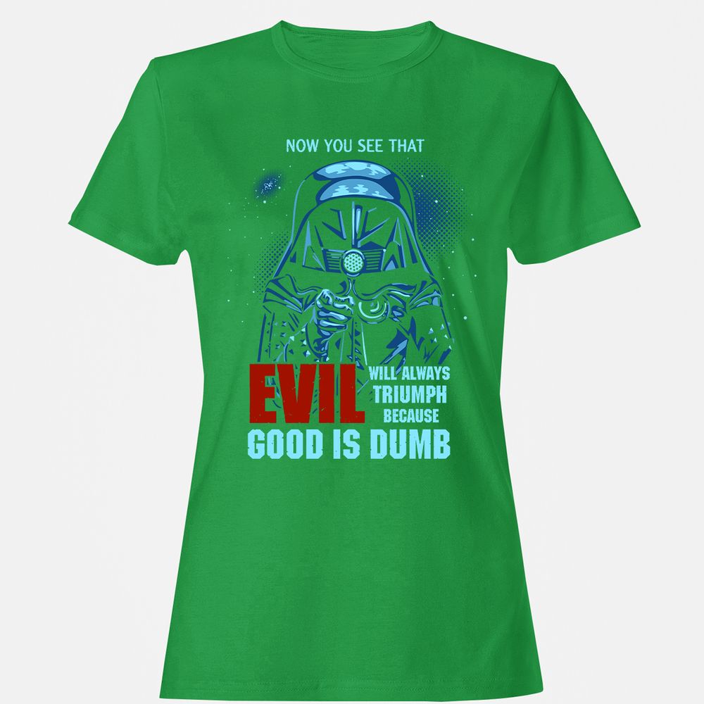 Women's T-Shirt - R4V2ZYJ7 - Irish Green - 7