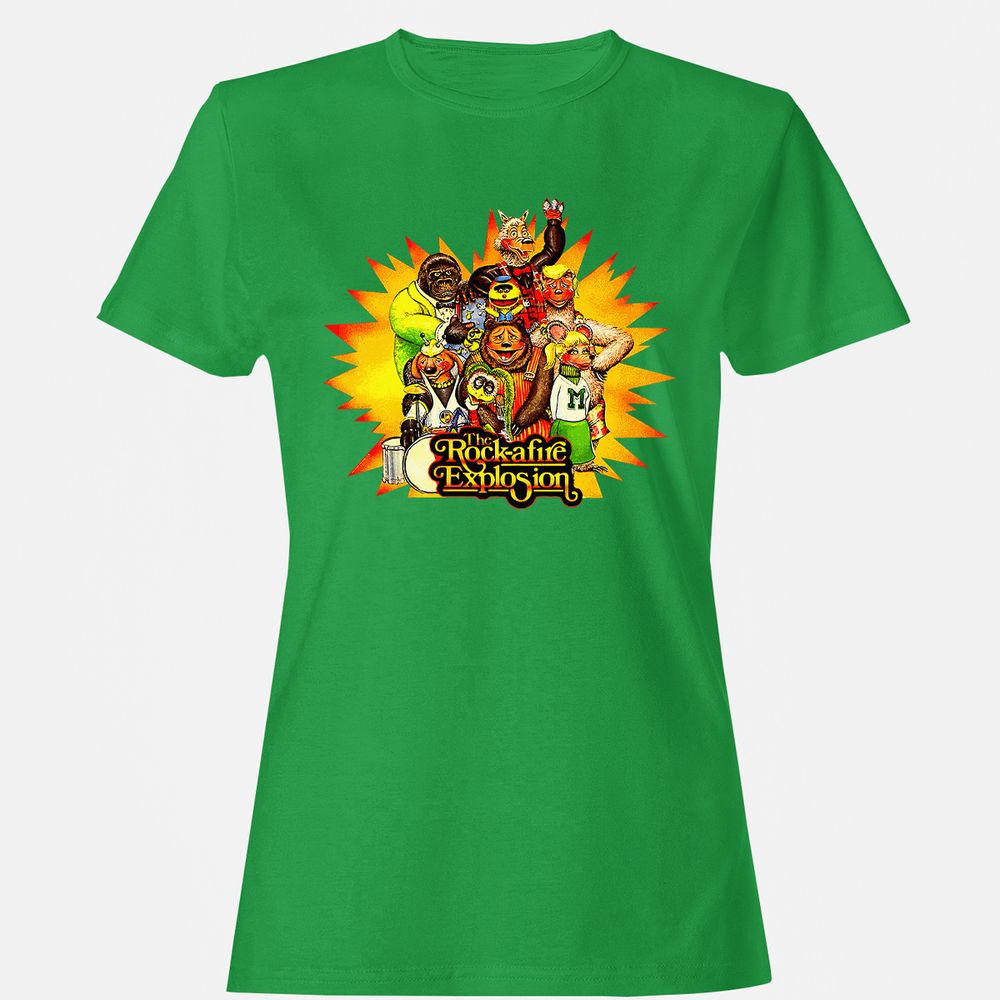 Women's T-Shirt - 5TZHNWS2 - Irish Green - 7