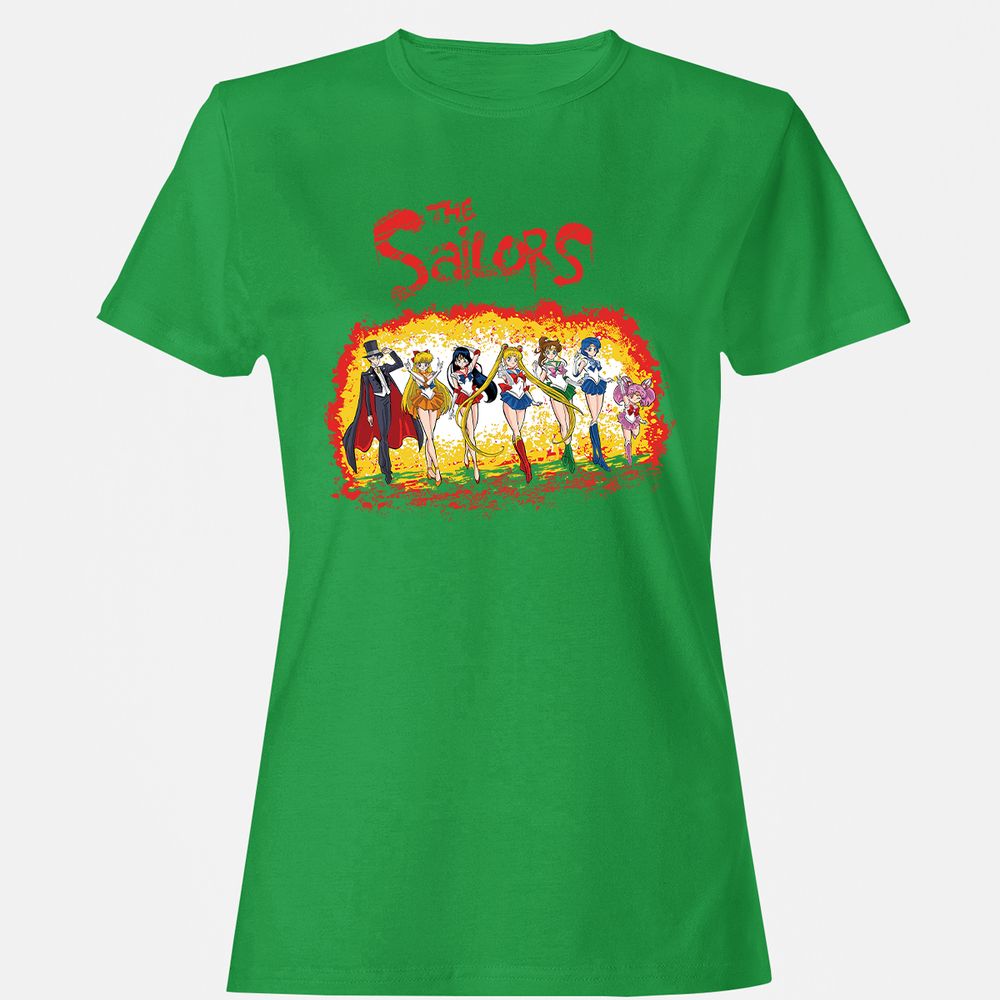 Women's T-Shirt - UZ6FSLE8 - Irish Green - 7