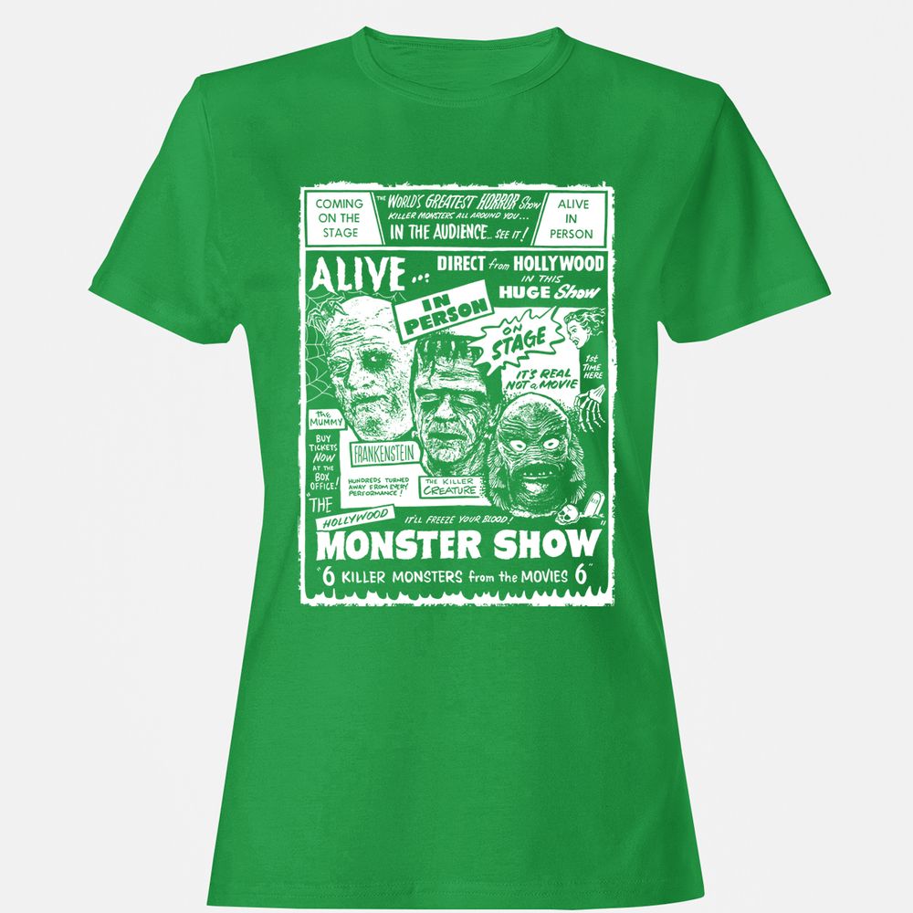Women's T-Shirt - Y1XHK1AR - Irish Green - 7