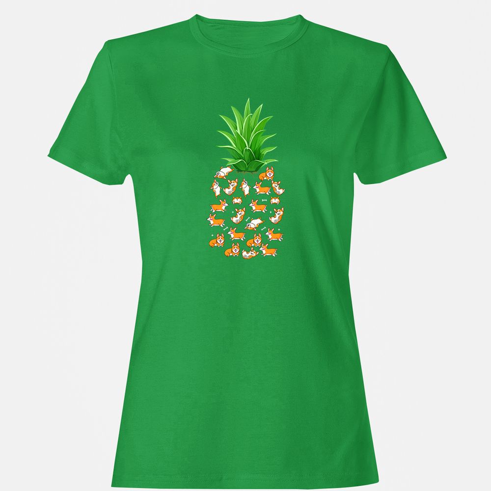 Women's T-Shirt - XZ9GGWJ7 - Irish Green - 7