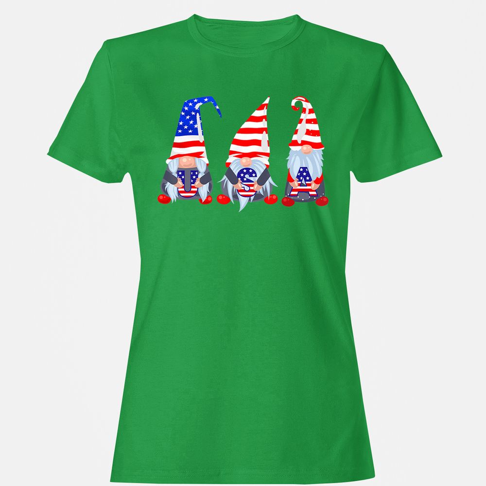 Women's T-Shirt - S8QGVUQ9 - Irish Green - 7