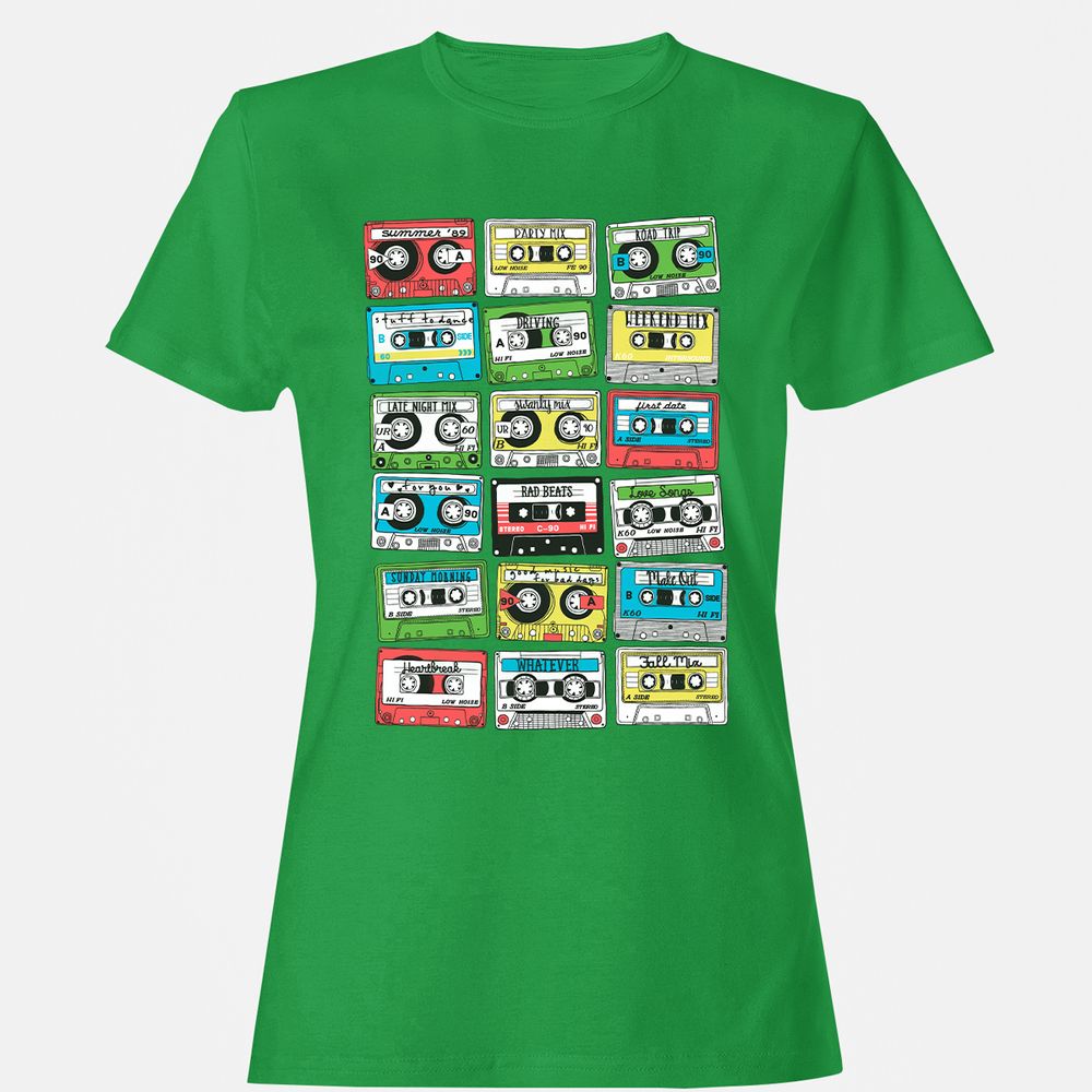 Women's T-Shirt - CUD91W7P - Irish Green - 7