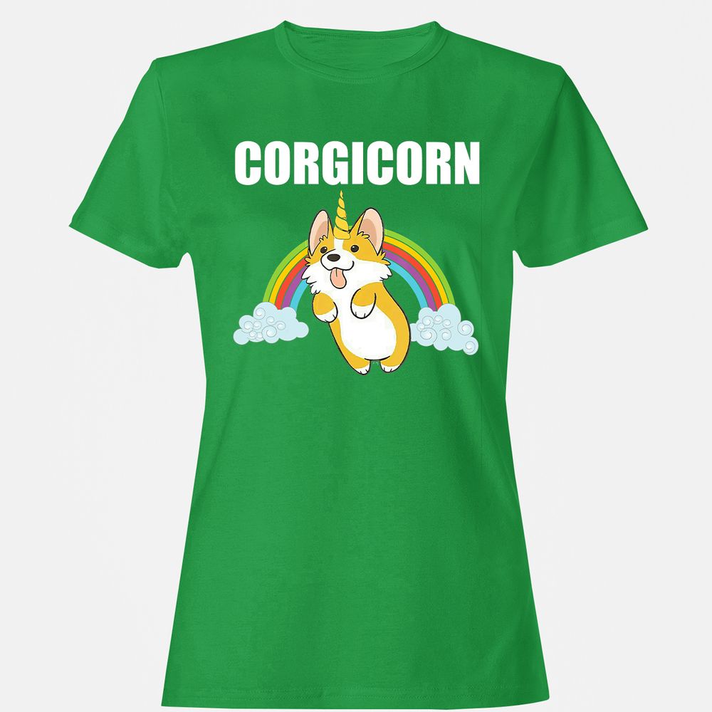 Women's T-Shirt - 2VHNPBQU - Irish Green - 7