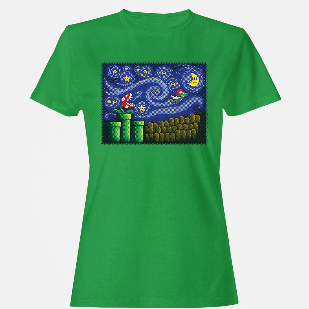 Women's T-Shirt - 3B7RV6XM - Irish Green - 7