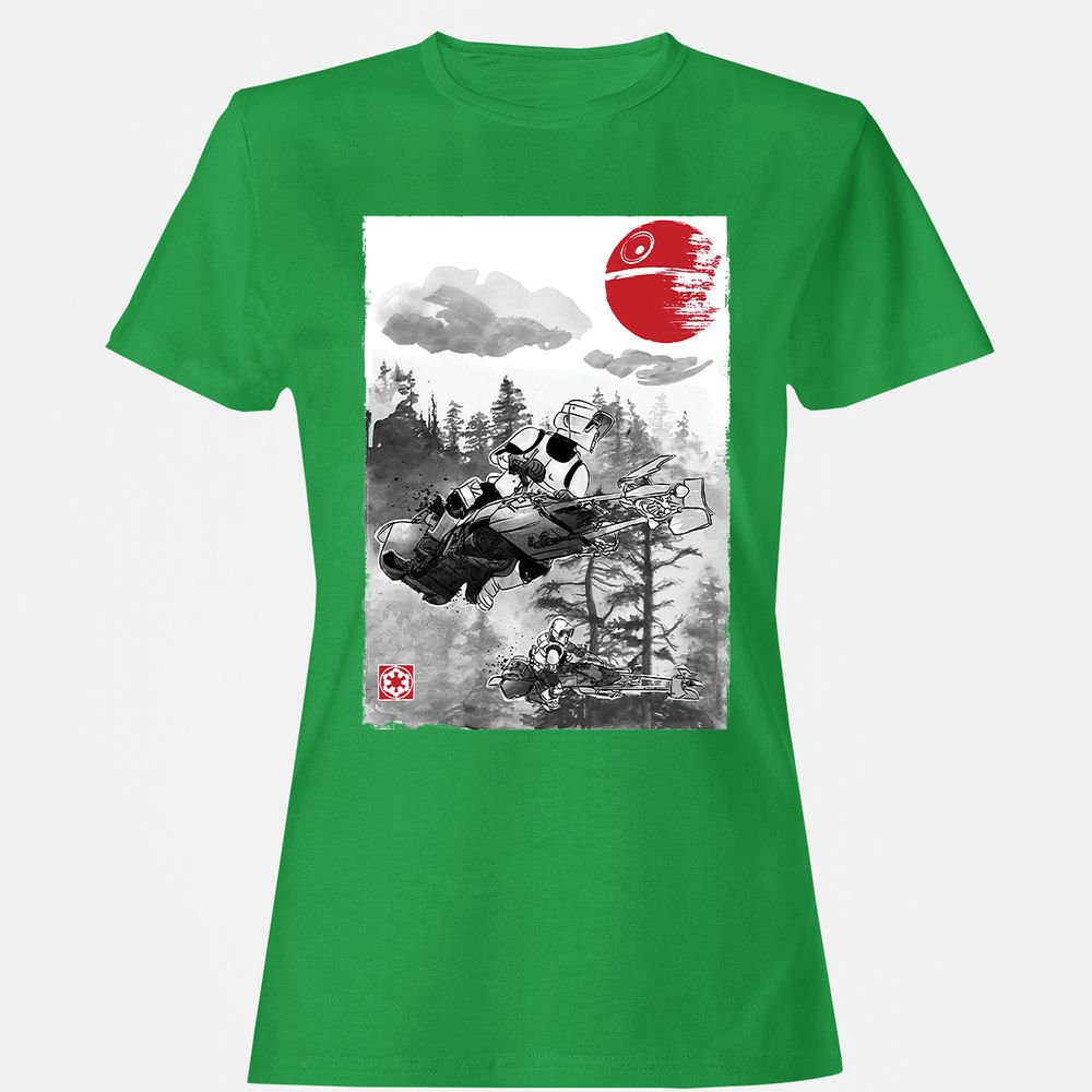 Women's T-Shirt - L62NVZHD - Irish Green - 7