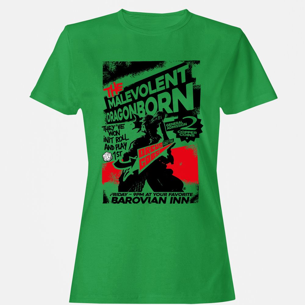 Women's T-Shirt - GBNY8BFQ - Irish Green - 7