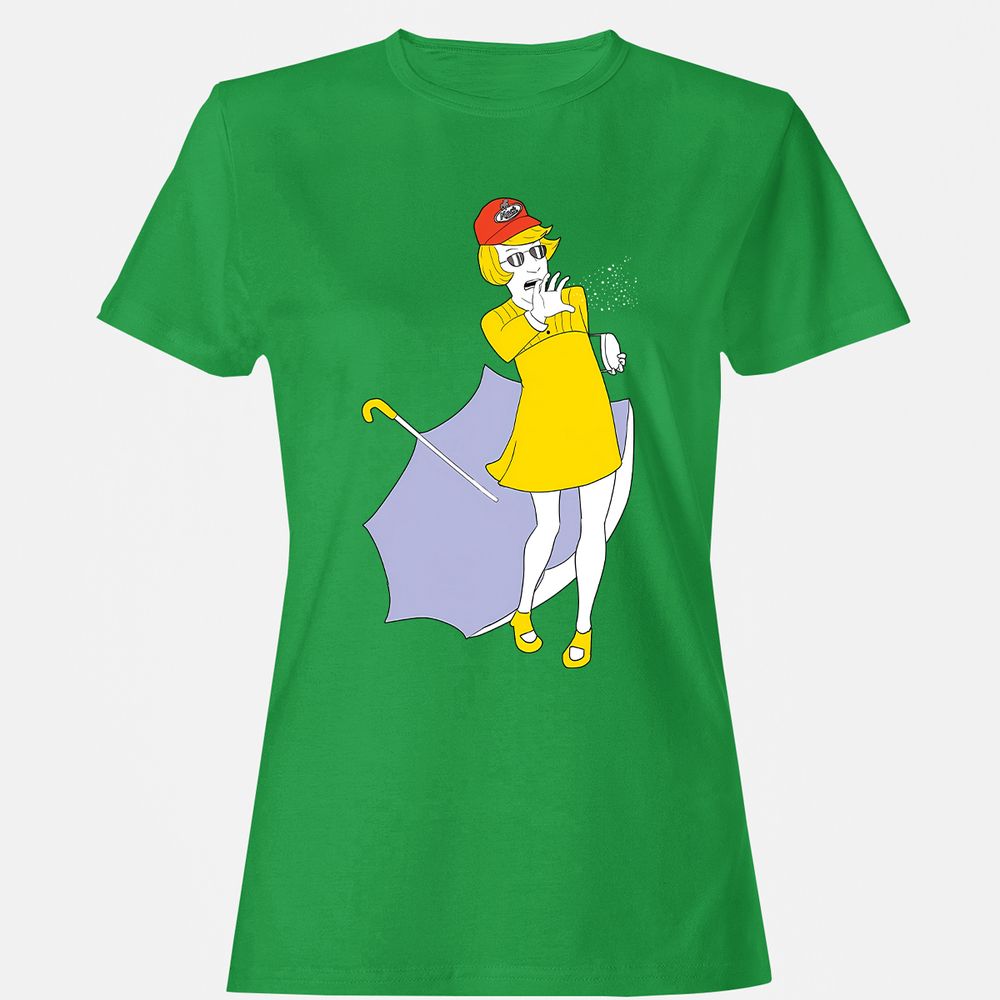 Women's T-Shirt - 657H72KX - Irish Green - 7