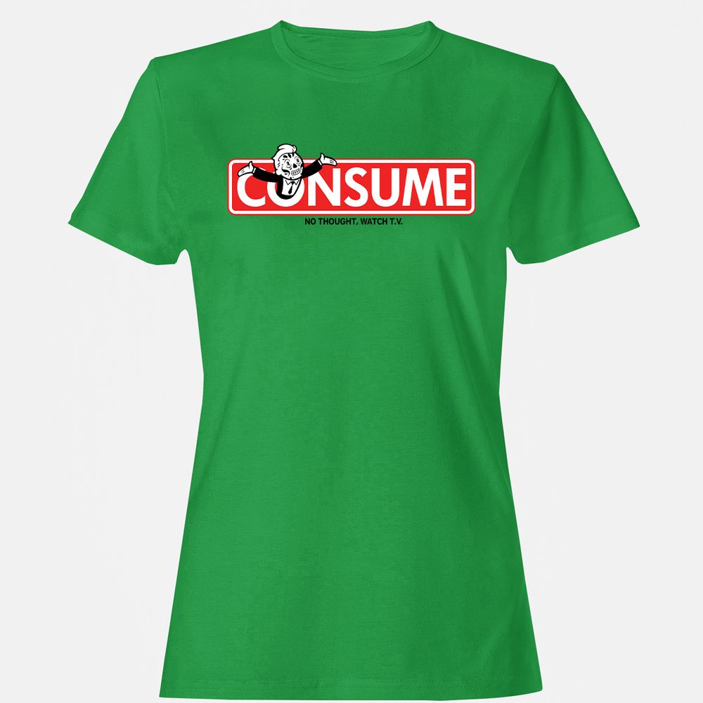 Women's T-Shirt - UY4EC94D - Irish Green - 7