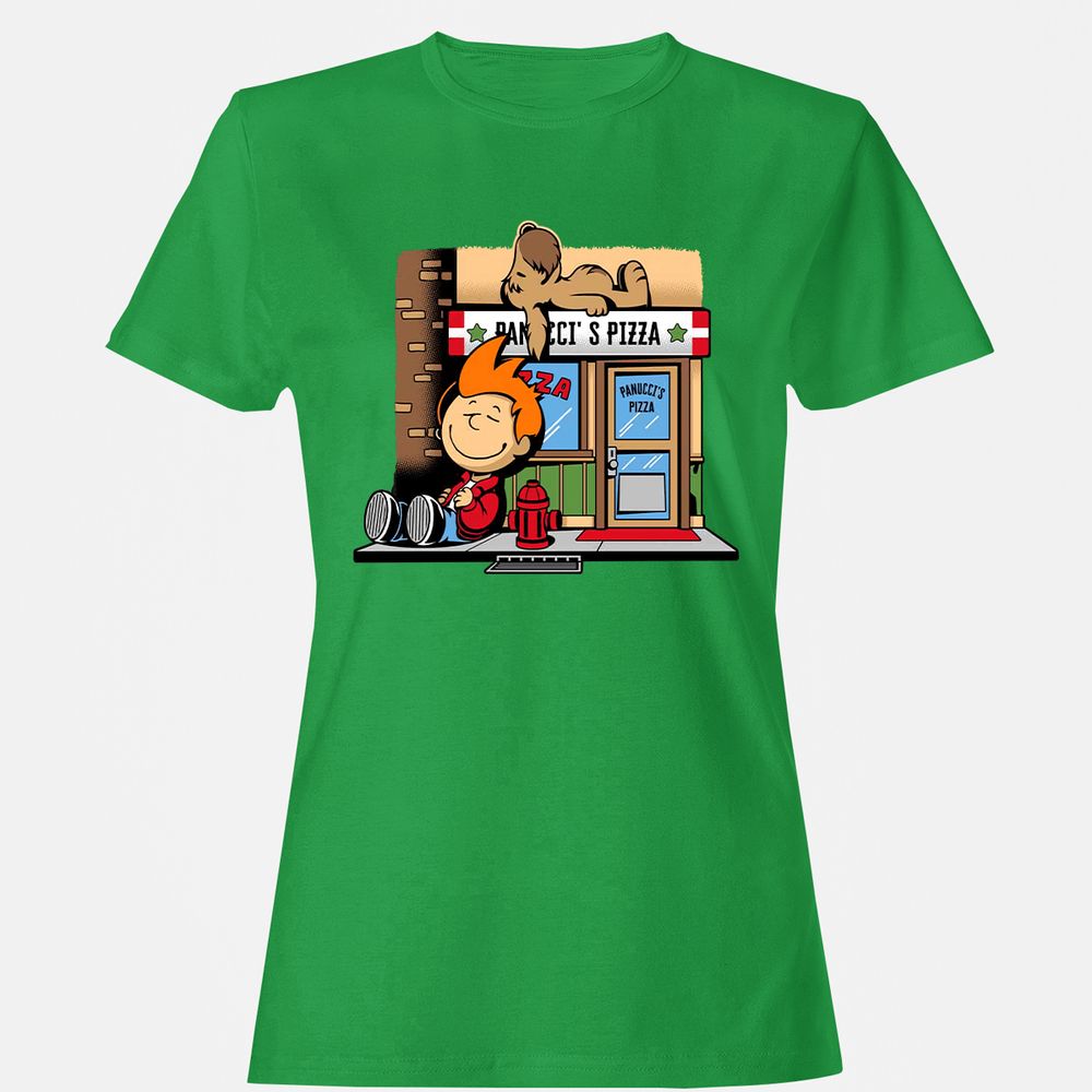 Women's T-Shirt - LTDJQB48 - Irish Green - 7