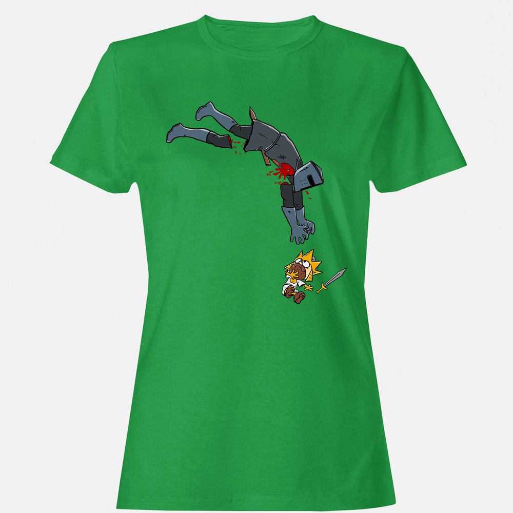 Women's T-Shirt - Z7MLTEQ4 - Irish Green - 7