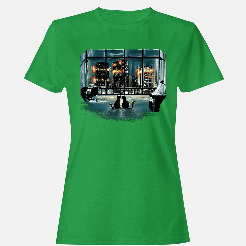 Women's T-Shirt - G2ZS3R69 - Irish Green - 7