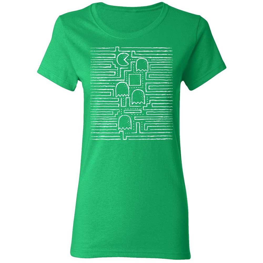 Women's T-Shirt - 5ZAJU3DC - Irish Green - 7
