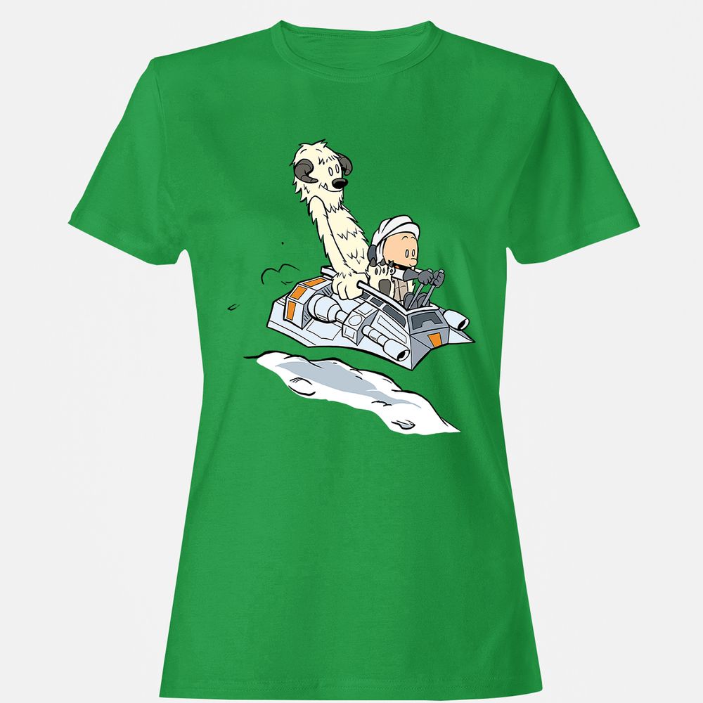 Women's T-Shirt - XGZ7QVV4 - Irish Green - 7