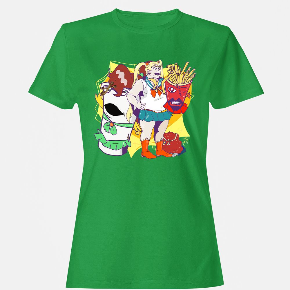 Women's T-Shirt - 7Y2UB47Q - Irish Green - 7