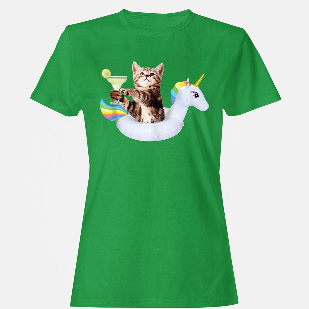 Women's T-Shirt - U8KGJMQ5 - Irish Green - 7