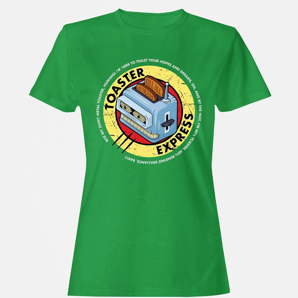 Women's T-Shirt - RNM58DB4 - Irish Green - 7