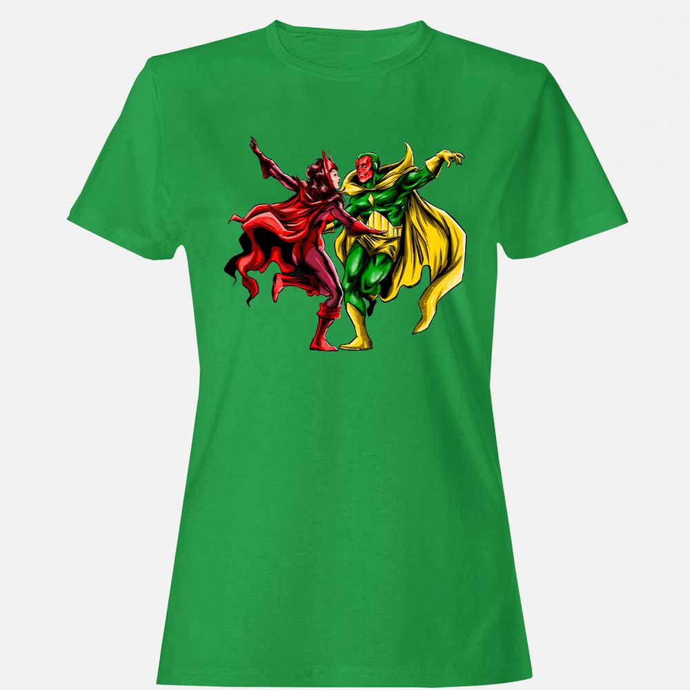 Women's T-Shirt - 9E1EVMBL - Irish Green - 7