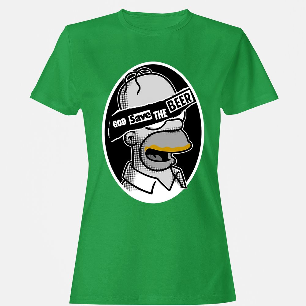 Women's T-Shirt - VRSUAM31 - Irish Green - 7