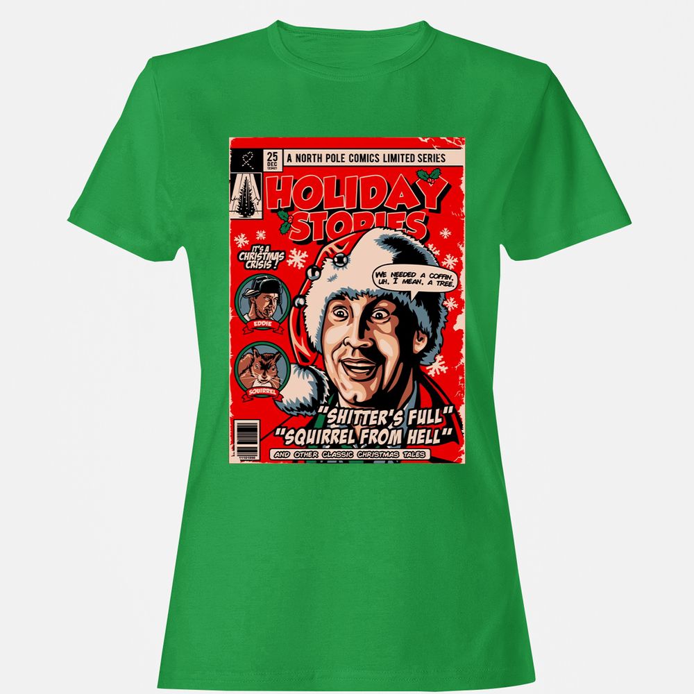 Women's T-Shirt - C3JL7KJ7 - Irish Green - 7
