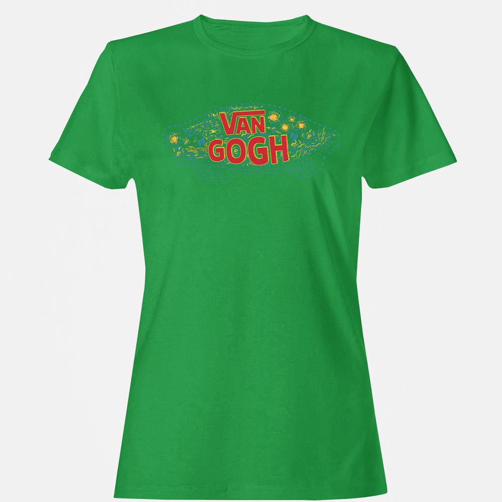 Women's T-Shirt - BR8CZEQM - Irish Green - 7