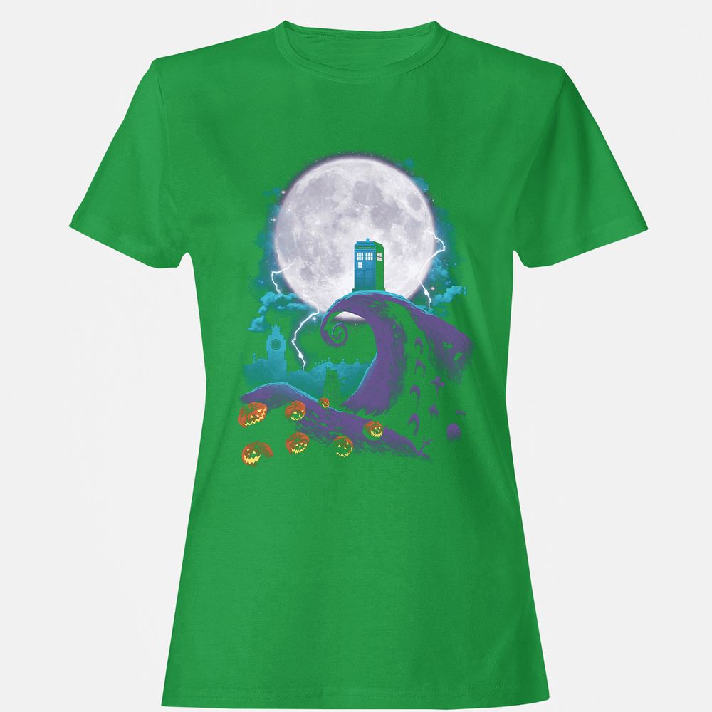 Women's T-Shirt - 3PFLHUX4 - Irish Green - 7