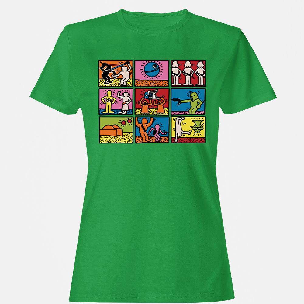 Women's T-Shirt - HD49GUQ4 - Irish Green - 7