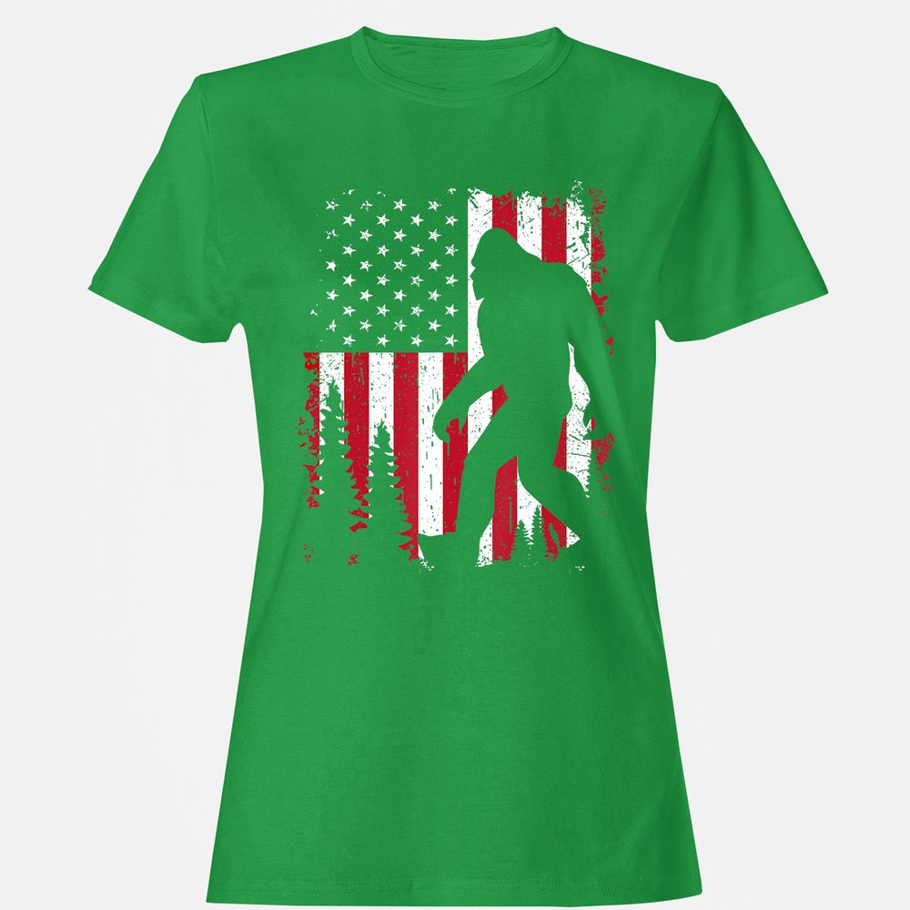 Women's T-Shirt - W4QFYJDD - Irish Green - 7