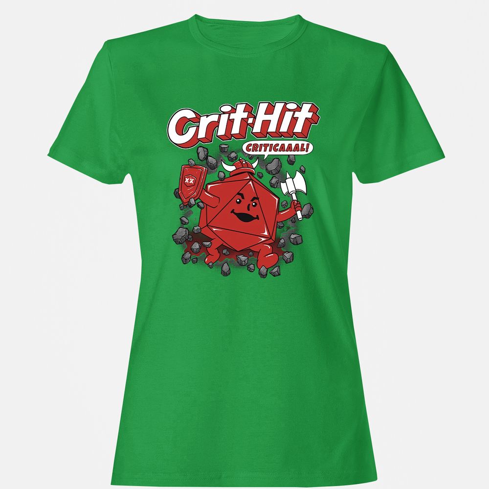 Women's T-Shirt - PLHYRL2Q - Irish Green - 7