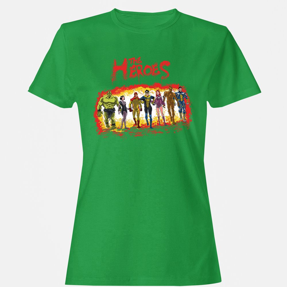 Women's T-Shirt - W5HHP1VY - Irish Green - 7