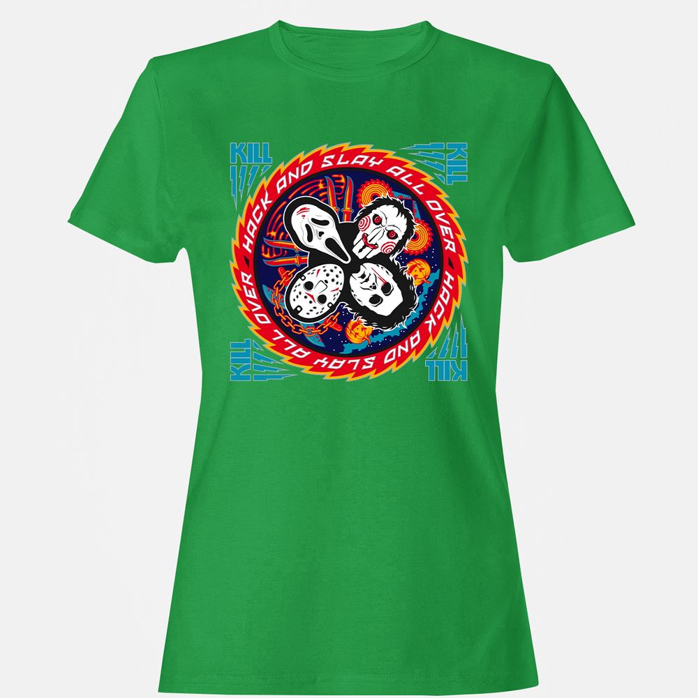 Women's T-Shirt - U7S9GNS3 - Irish Green - 7