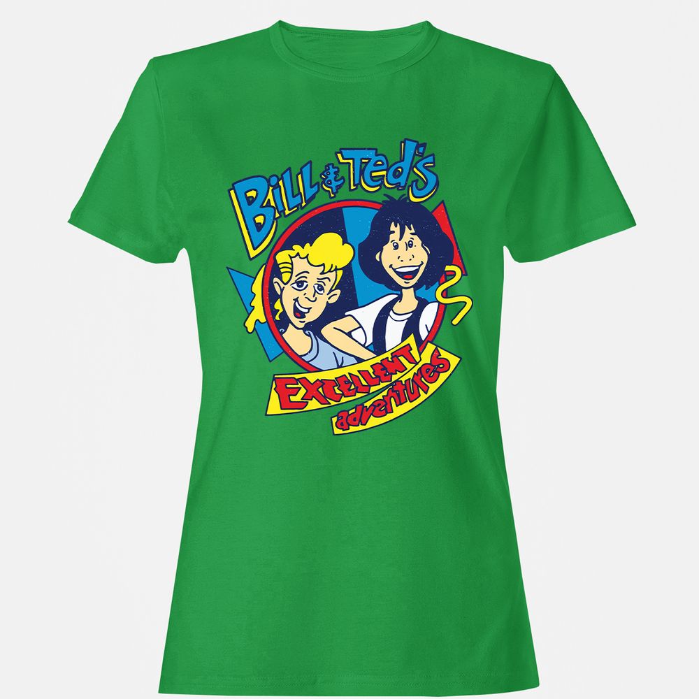 Women's T-Shirt - 7MDVJAQ5 - Irish Green - 7