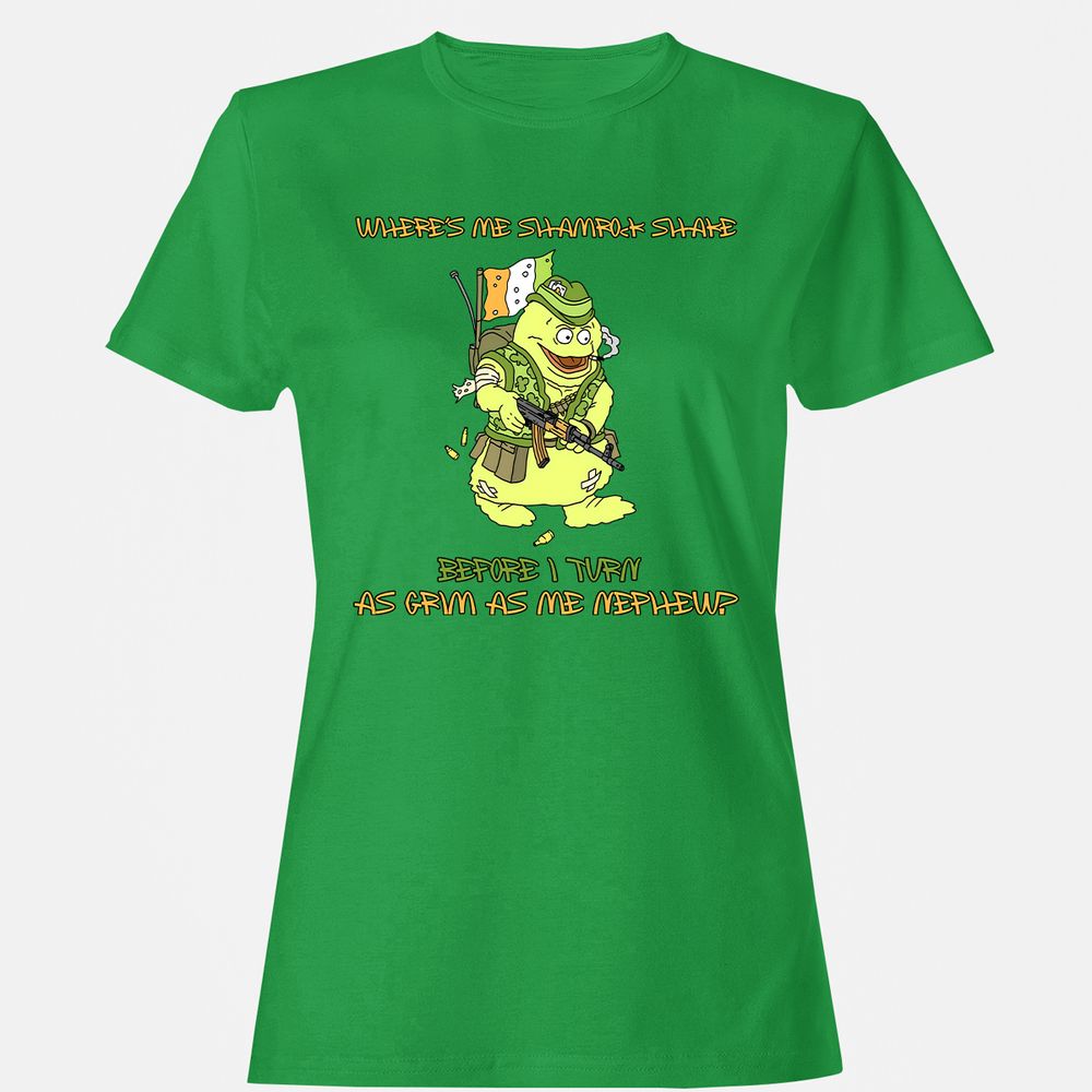 Women's T-Shirt - 446WDBUE - Irish Green - 7