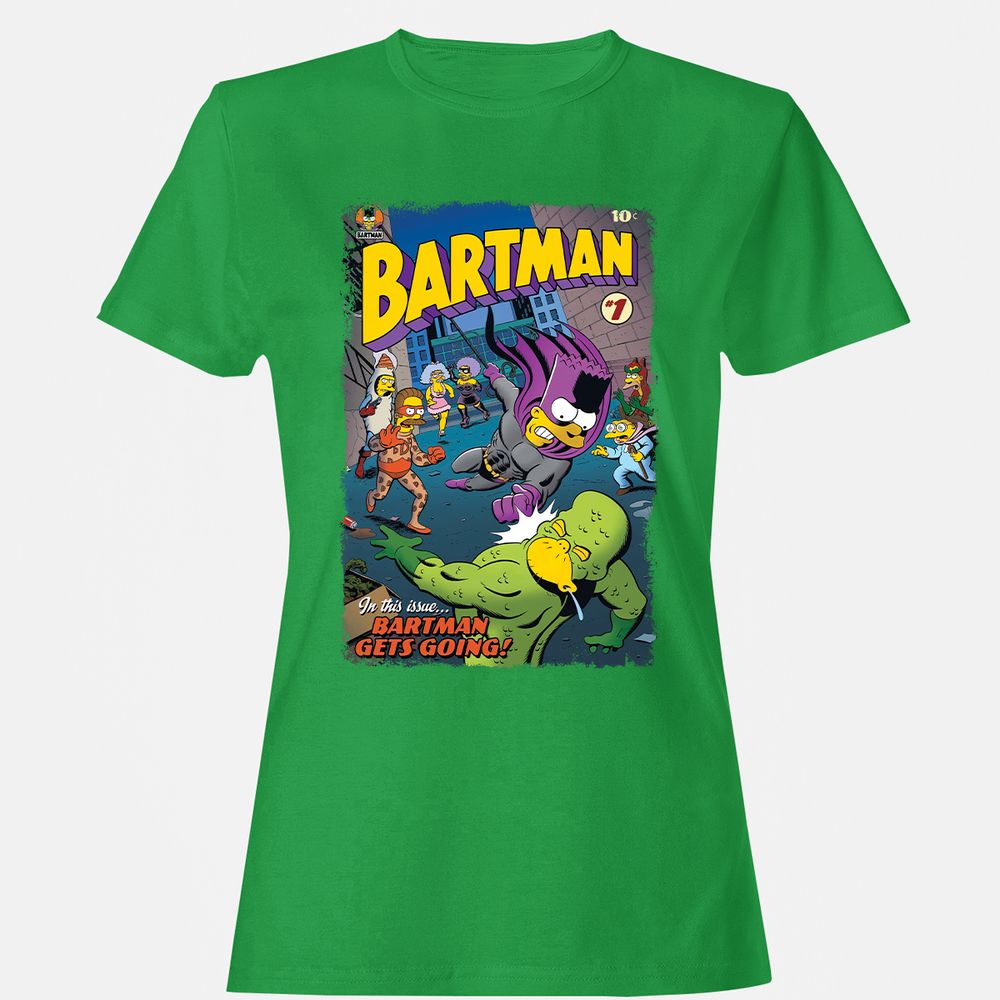 Women's T-Shirt - 2PSQFJ15 - Irish Green - 7