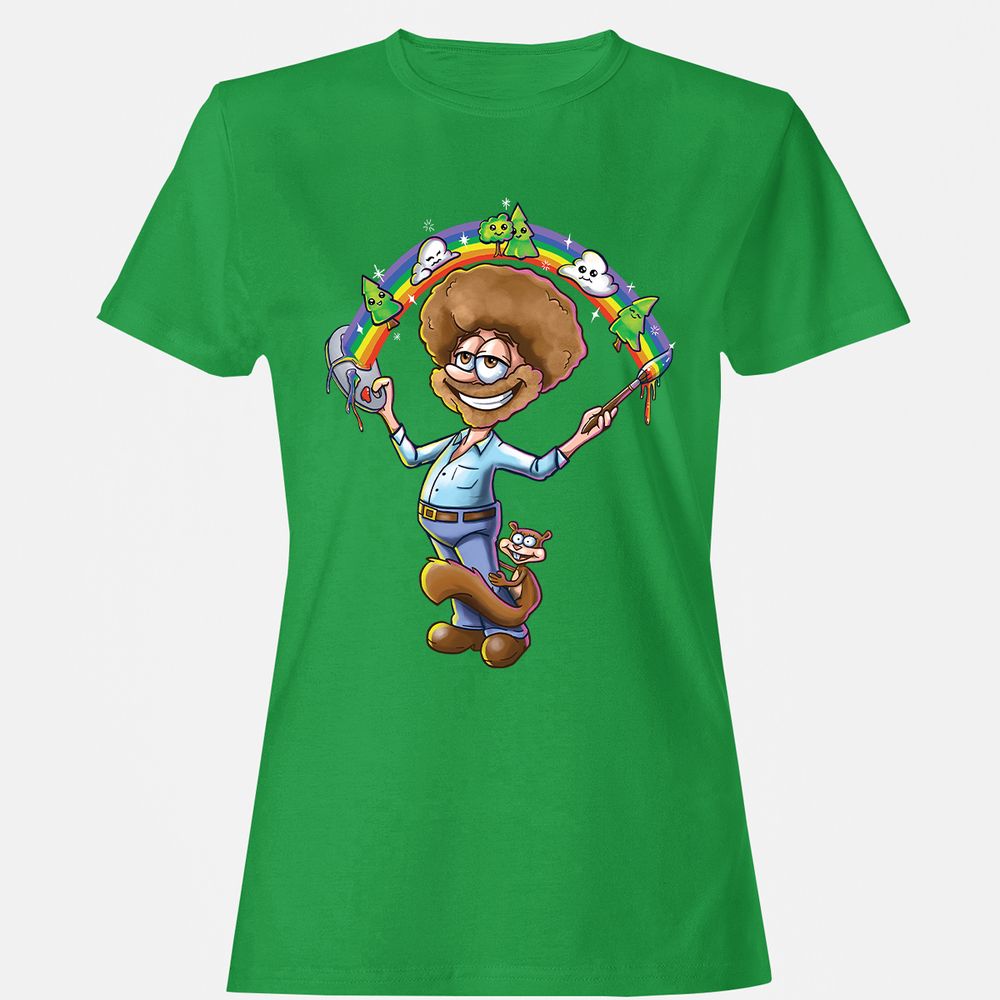 Women's T-Shirt - Z5VYS4F8 - Irish Green - 7