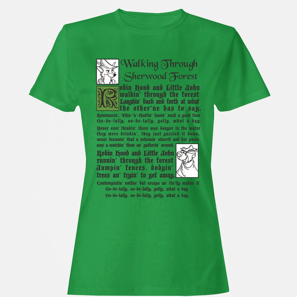 Women's T-Shirt - WWVJZNJY - Irish Green - 7