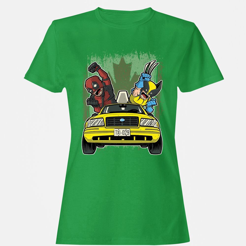 Women's T-Shirt - Q2T9R866 - Irish Green - 7