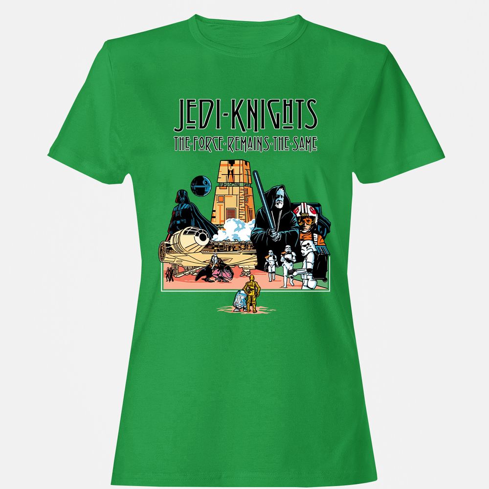 Women's T-Shirt - QFAMKFV3 - Irish Green - 7