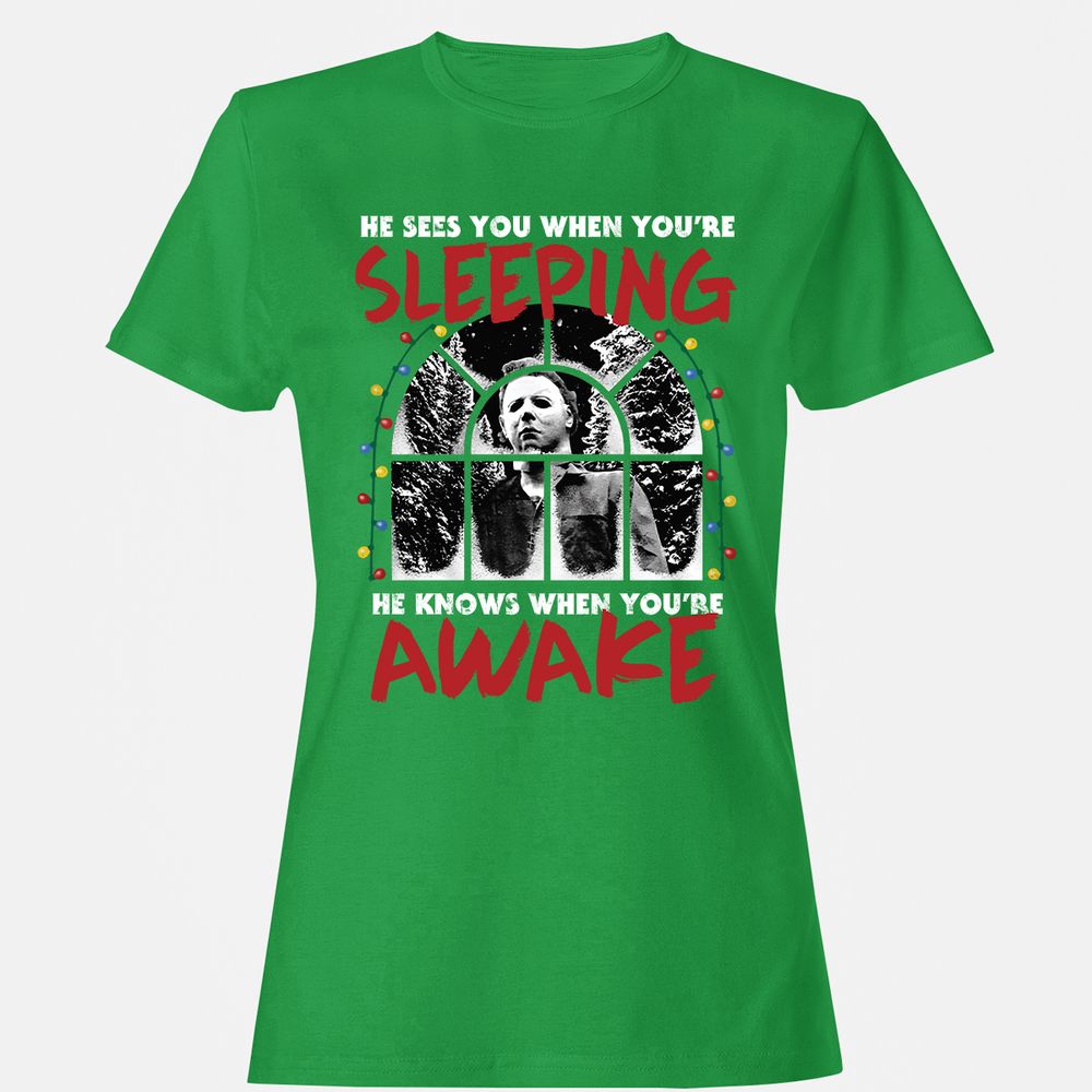 Women's T-Shirt - 5QKRCAZ1 - Irish Green - 7