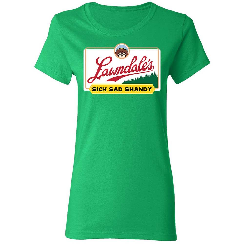 Women's T-Shirt - A9HK5UKK - Irish Green - 7