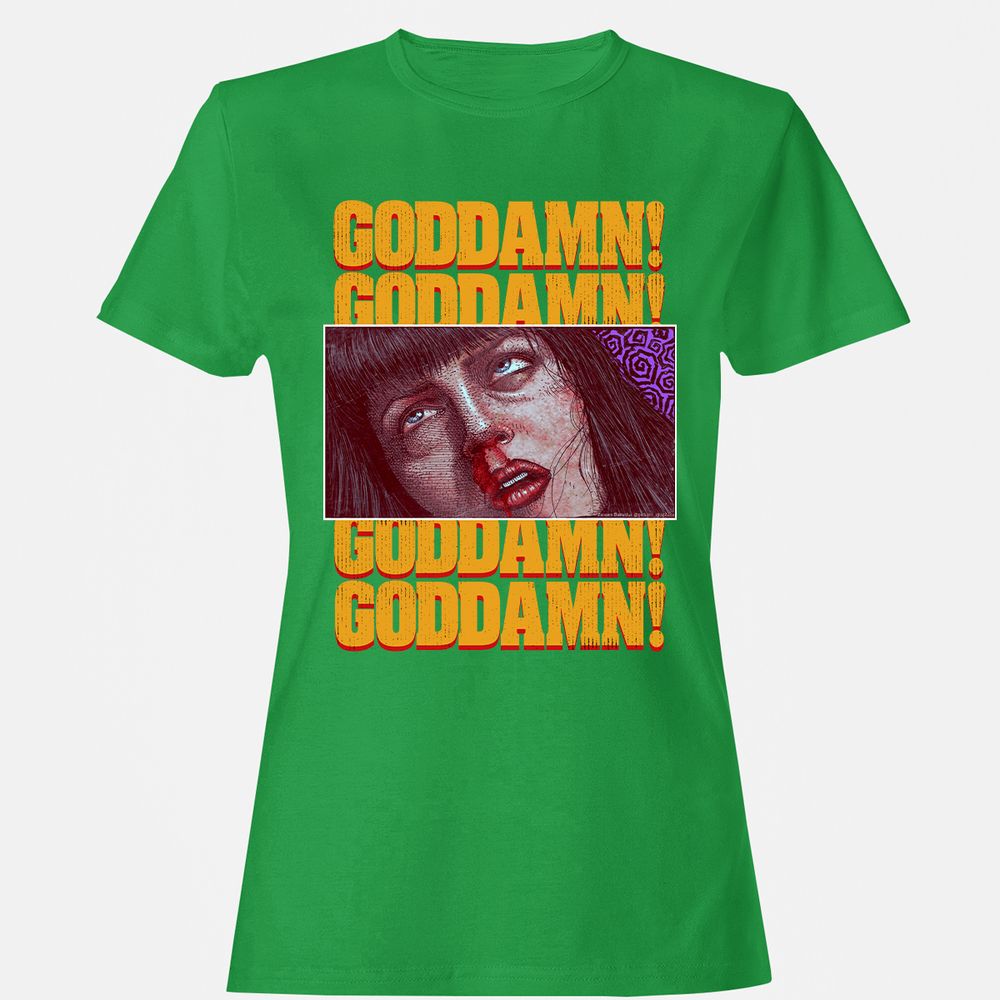 Women's T-Shirt - JHBD9G7J - Irish Green - 7